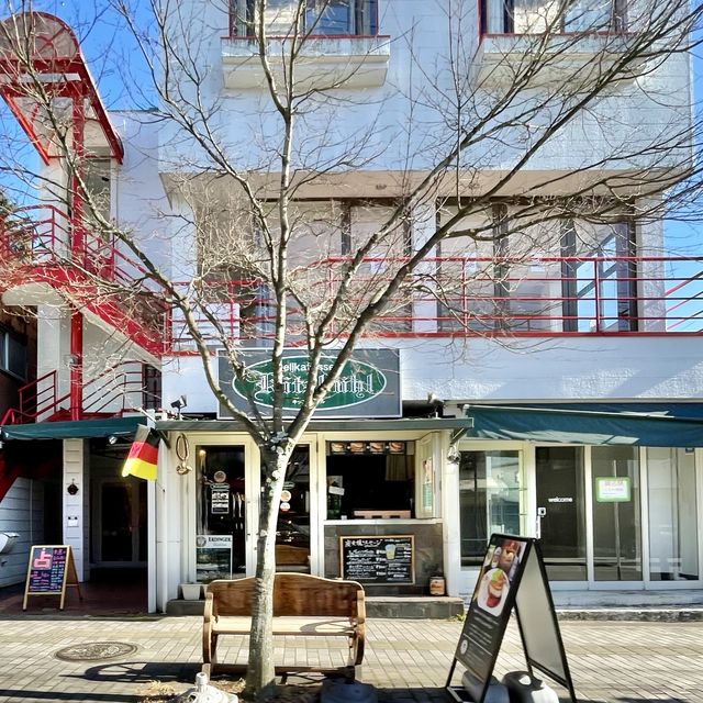 旧軽井沢銀座の街並み