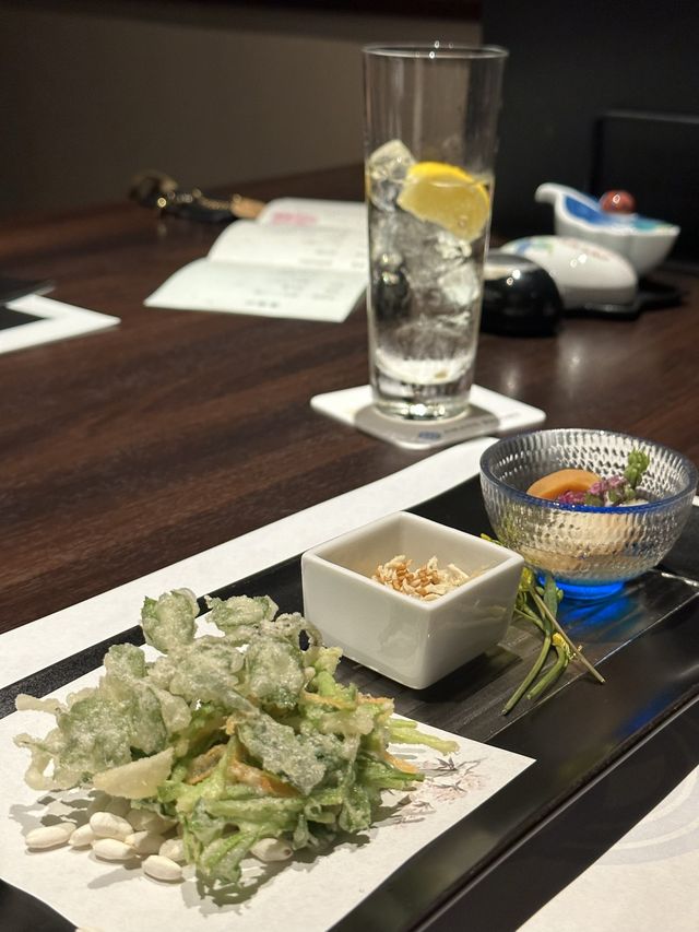 福岡別府溫泉酒店內的日本懷石料理😆
