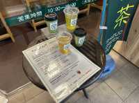 静岡駅地下で静岡のお茶🍵楽しめます『しずチカ茶店 一茶』