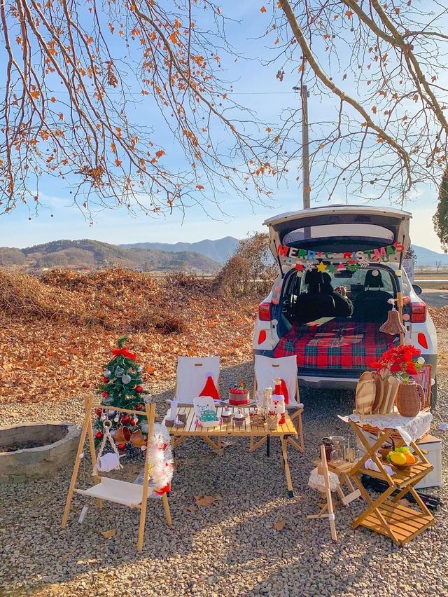 추워도 마냥 즐거웠던 차박🎄❤️