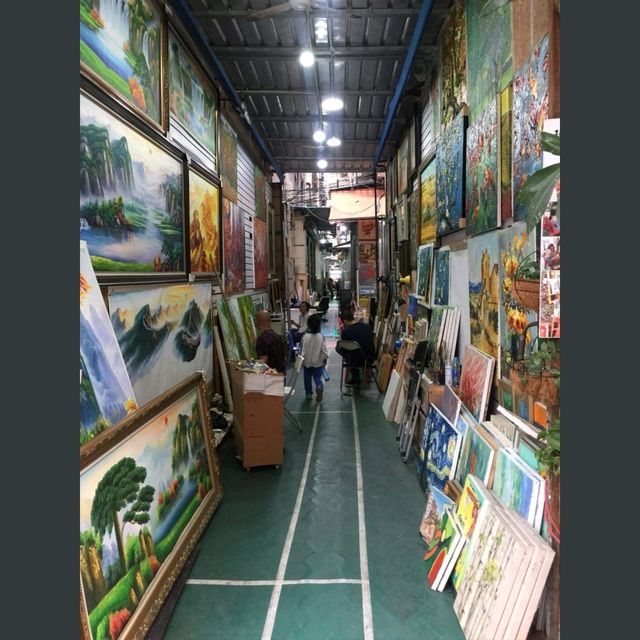 真真假假大芬村 