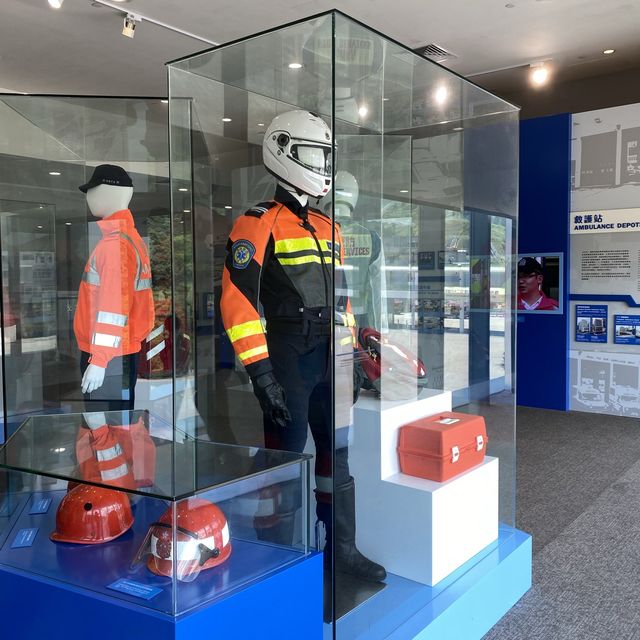 週末室內好去處🚒🚑消防及救護教育中心暨博物館