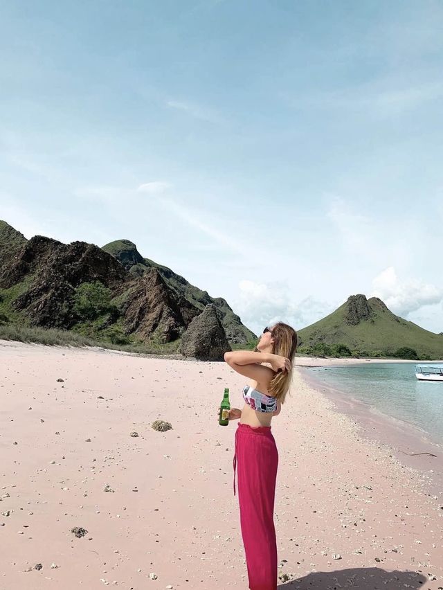 ย้อนเวลาไปอินโดเดือนธันวา : Pink Beach