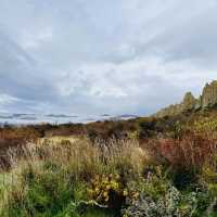 Hiking at Clay Cliffs near Omarama