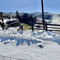 雪見温泉を楽しもう！冬の万座温泉