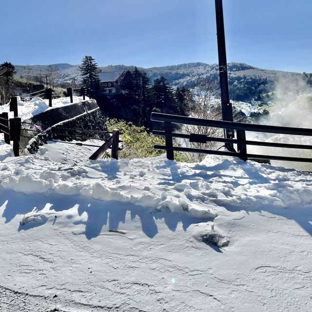 雪見温泉を楽しもう！冬の万座温泉