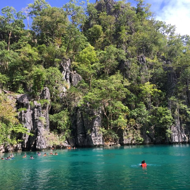絕美景-菲律賓科隆島上的Kayangan Lake