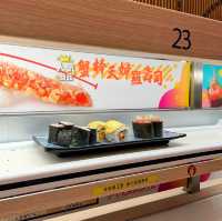 以日本火車🚝做主題壽司店｜隼