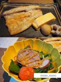 【東京 世田谷代田】由縁別邸 代田の朝食に出る焼き魚が美味しい🐟