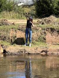澳洲自然野外體驗-野外河邊Fly Fishing😍不需用魚餌😱