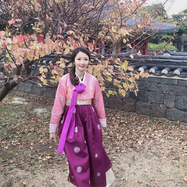 🇰🇷韓國濟州旅遊💯🥰Seongeup Folk Village 성읍민속마을👗💃🏻韓服初體驗