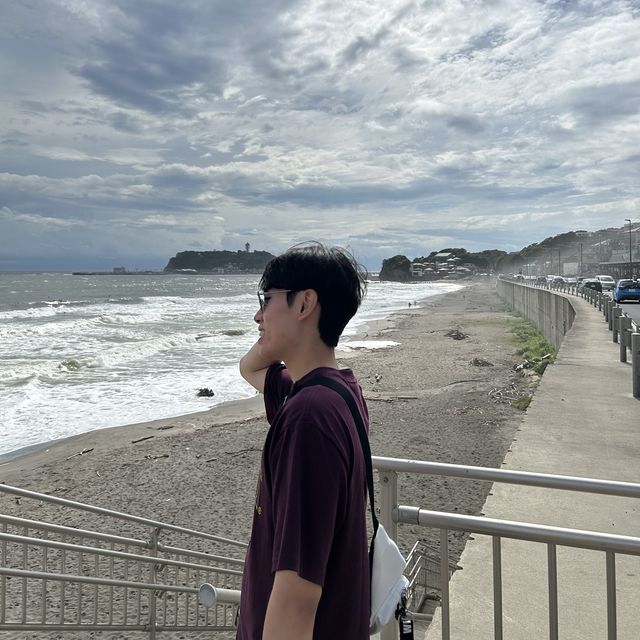 낭낭한 분위기인 이곳은 가마쿠라코코마에역입니다.