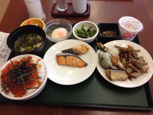 北海道　北海道観光　道東旅　釧路のドーミーインもやっぱり大満足の食事！