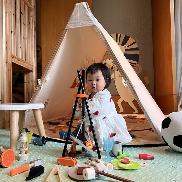 入住文華東方的小孩特別幸福