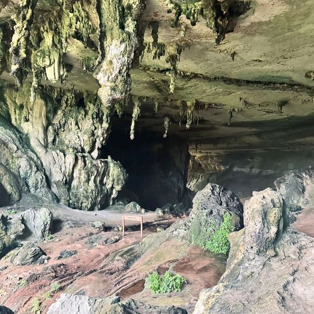 Back in time at Niah Caves.