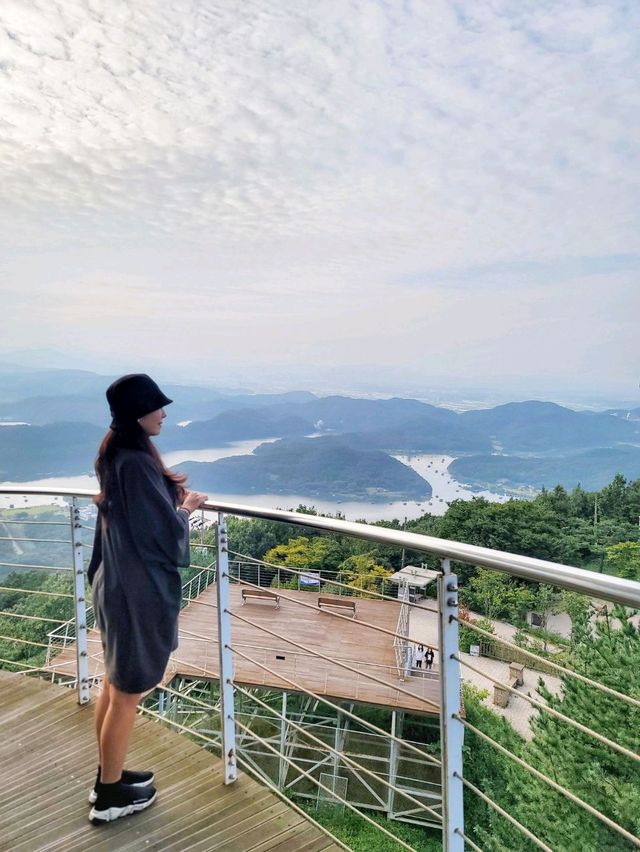 뷰도 대박! 데크길도 멋진 한반도지형전망공원🇰🇷
