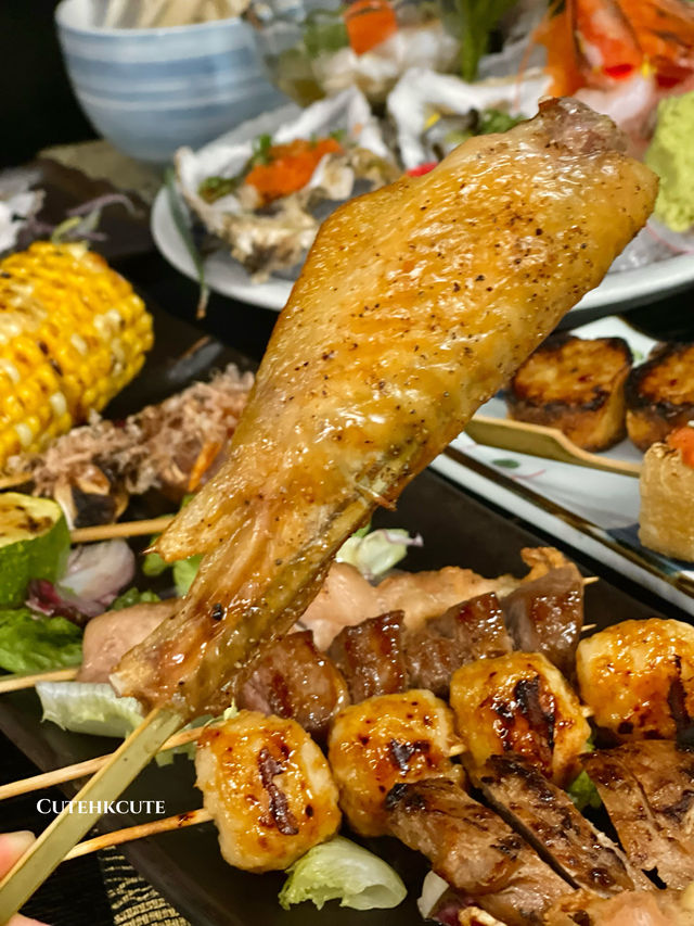 香港旺角🍢榻榻米氛圍感日料❤️平民價串燒