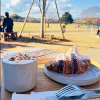 昭和公園にあるお洒落なカフェ