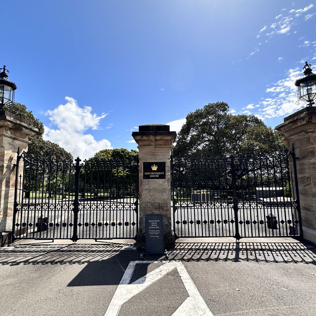 Beautiful Royal Botanic Garden in Sydney