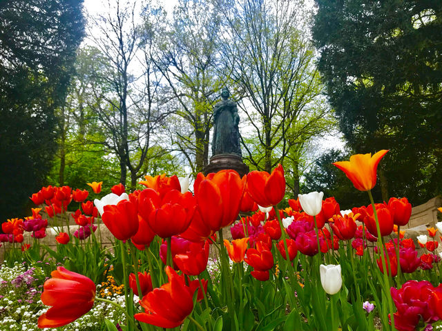 The heart of Brussels’ gardens.