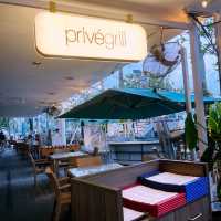 Dinner with marina view at Prive