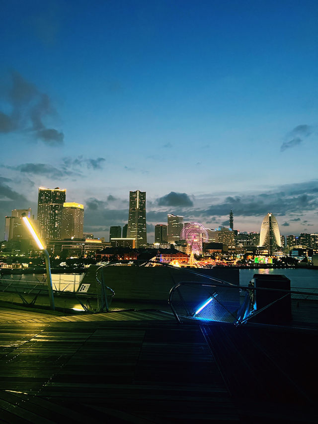 【横浜】個人的にみなとみらいの夜景が1番綺麗に見えると思うスポット！