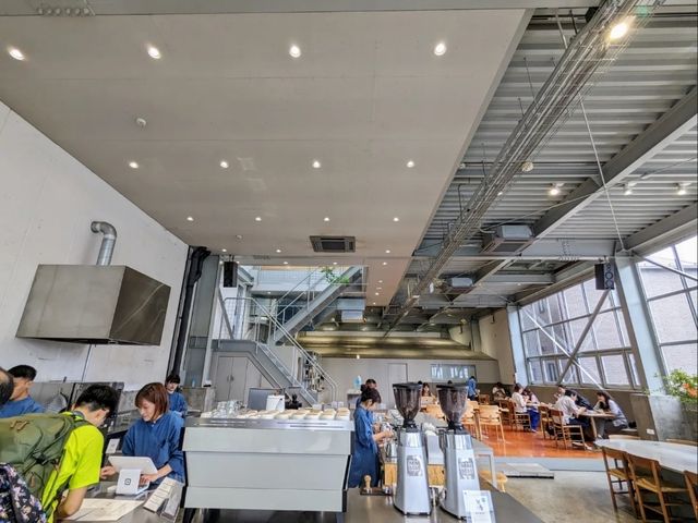 日本東京-東京第一間blue bottle coffee：清澄白河店