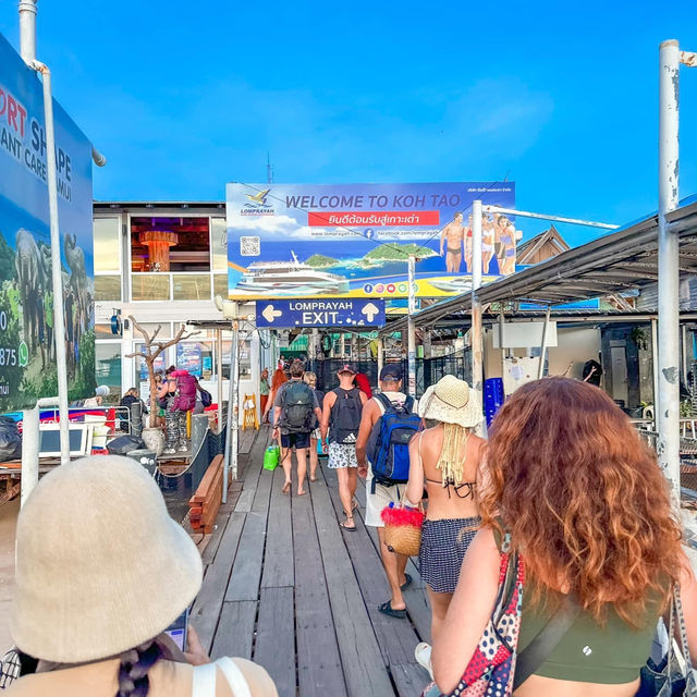 รีวิวการเดินทางไป "เกาะเต่า" จากสุราษฎร์ธานี🏝️