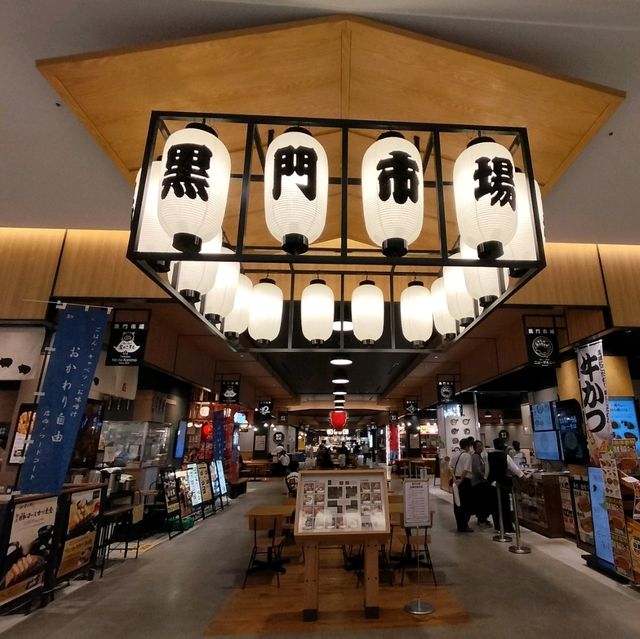 大阪おすすめのスポット✨新名所✨ららぽーとの門真黒門市場