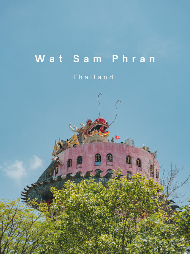 【タイ🇹🇭】インパクトありすぎ！龍が巻き付いている建物！