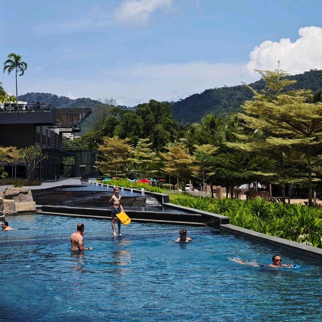 Dual Pool Experiences at Angsana Teluk Bahang: Infinity Elegance vs. Family Fun