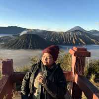 Catching Sunrise at Mt. Bromo by 4WD