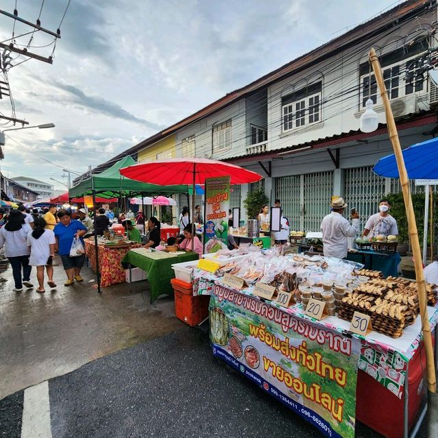 ถนนคนเดินตรอกโรงยา บ้านสะแกกรัง 