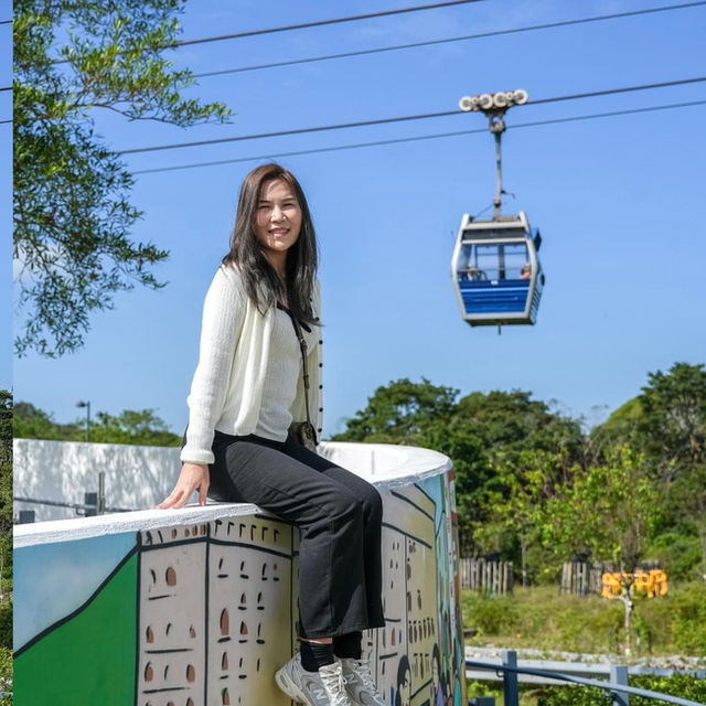 นั่งกระเช้า Ngong Ping ชมวิวแบบพาโนรามา