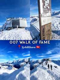 🇨🇭 007 Walk of Fame @ Schilthorn 