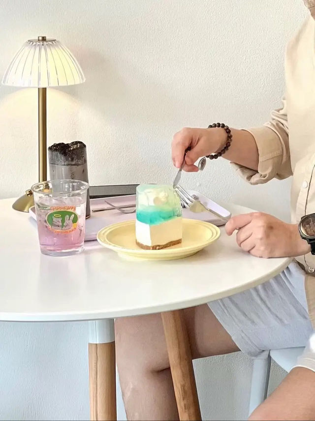  ☁️🥯 #คาเฟ่เปิดใหม่สไตล์เกาหลี