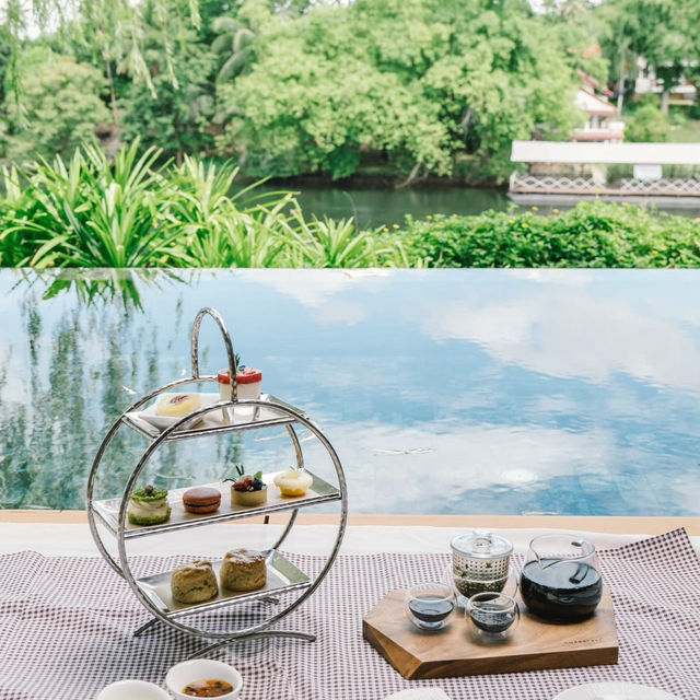 ที่พักหรูพร้อมเซ็ตชาแสนอร่อย 