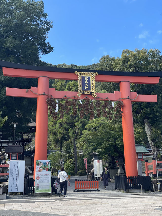 松尾大社の静寂と甘味：みたらし団子で味わう癒しのひととき