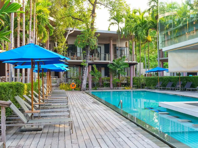 Saikaew Beach Resort : ที่พักติดทะเลเกาะเสม็ด