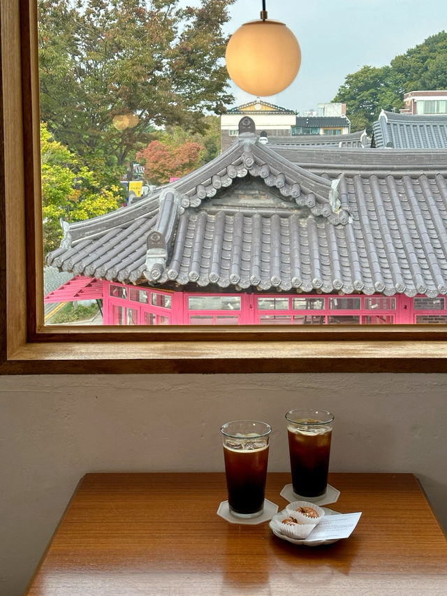 한옥뷰 전주 한옥마을 신상카페 <옹정>