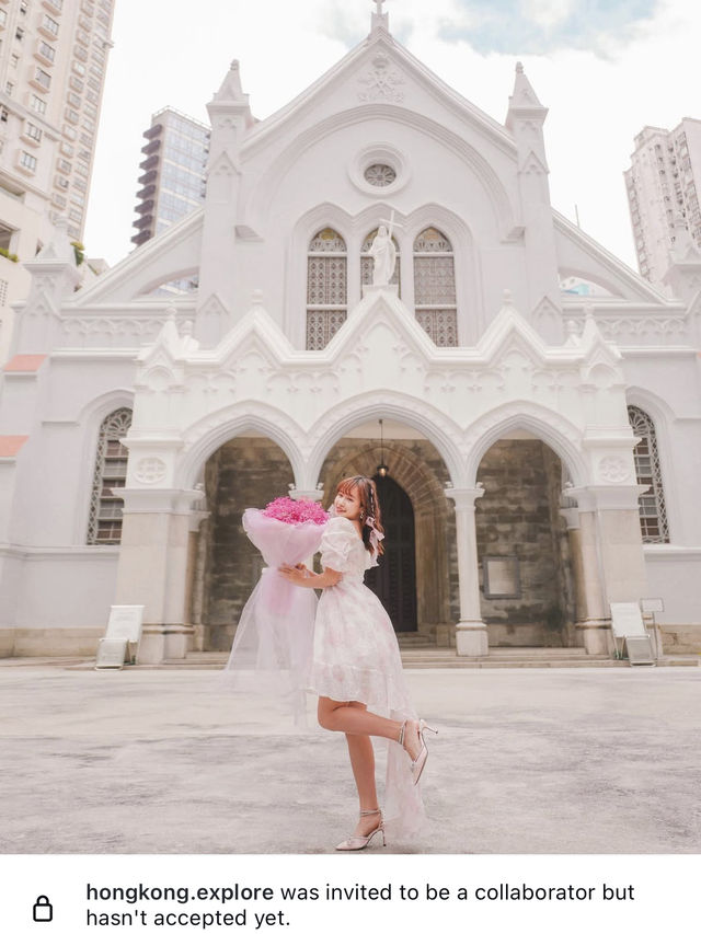 香港🇭🇰夢幻粉紅教堂💒