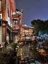 Yuyuan Old Street: Shanghai’s Nighttime Wonderland