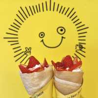 【名古屋観光】フルーツクレープでかわいいと美味しいを楽しもう🍓🍼