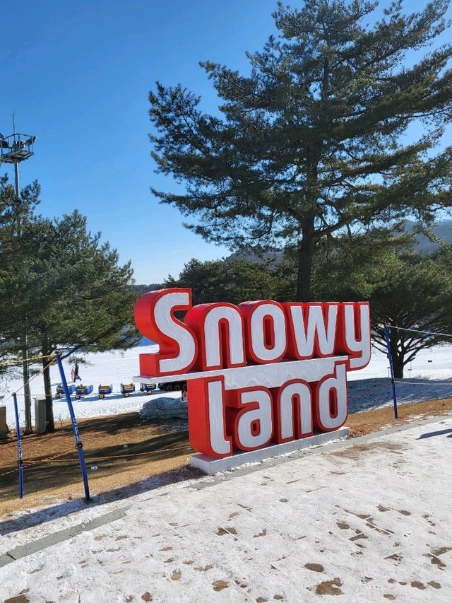 하루종일 무제한으로 즐기는 역대급 눈썰매장