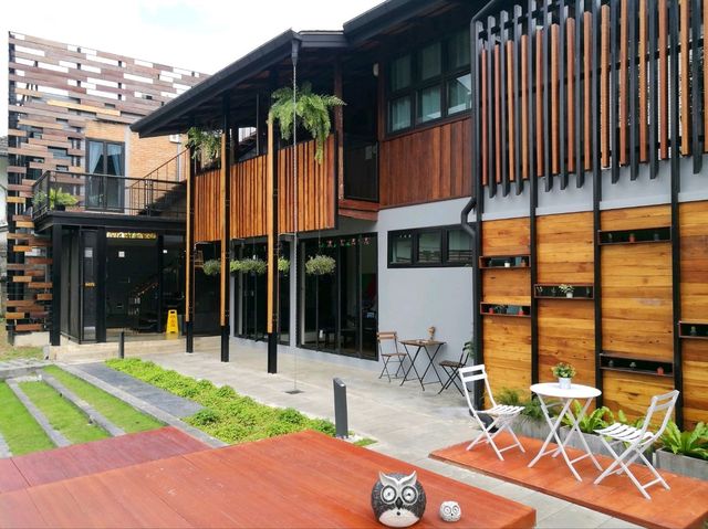พิกัดที่พัก เชียงราย Baan Mai Kradan Hostel 
