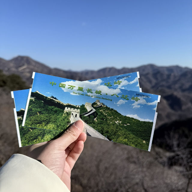 Winter Adventure at Badaling Great Wall 🇨🇳❄️