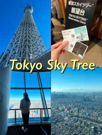 Tokyo Sky Tree 🏙️ จุดชมวิวโตเกียว เห็นฟูจิซังด้วย