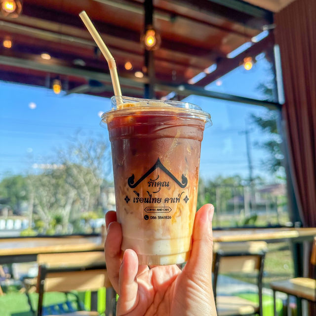 ค่าเฟ่แบบ ☕️ ออเจ้า! เรือนไทยแท้ สวนผึ้ง ราชบุรี