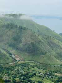 Breathtaking view in Lake TOBA 