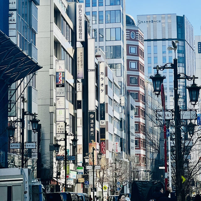 打卡日本東京銀座啦
